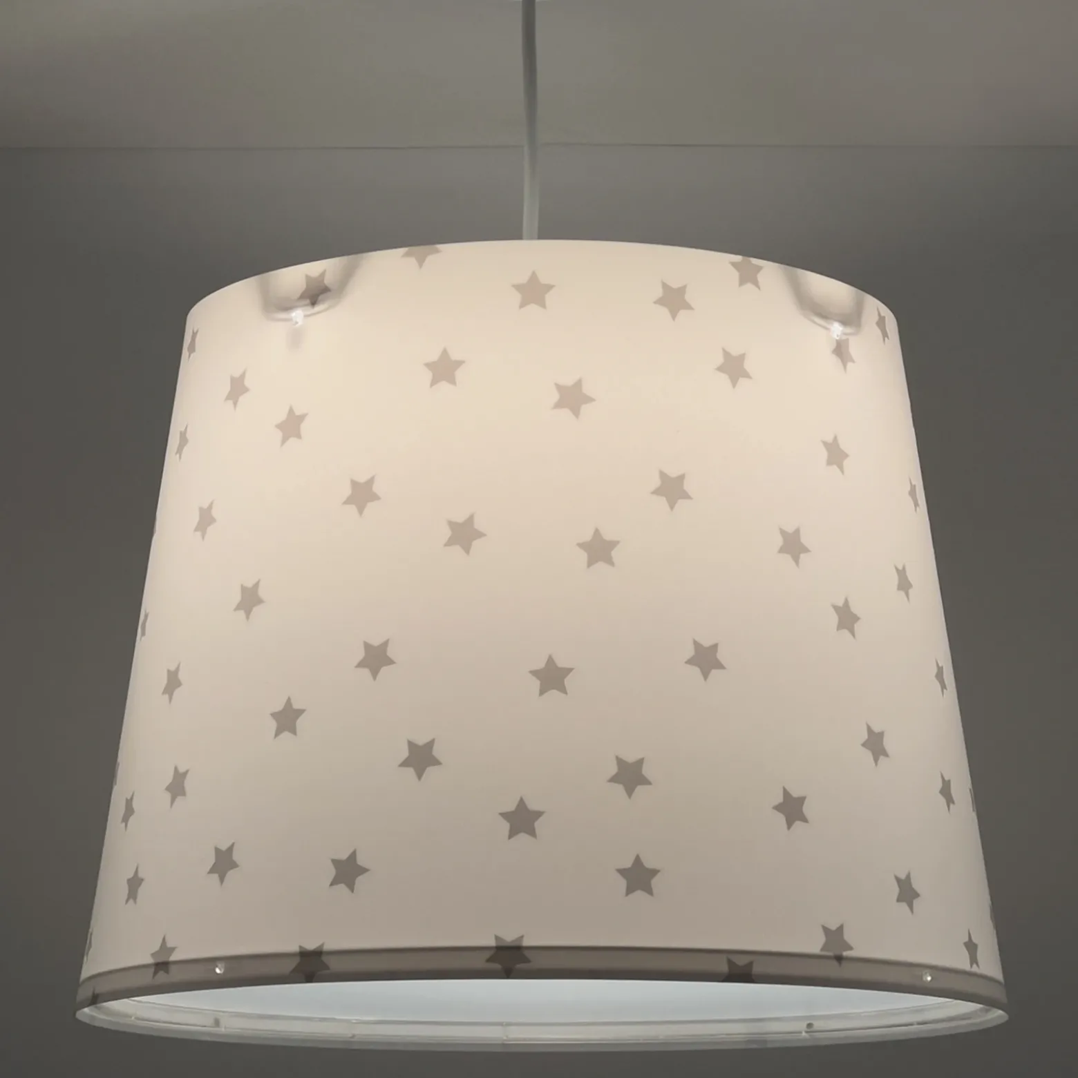 Lámpara colgante infantil STAR LIGHT de Dalber, blanca