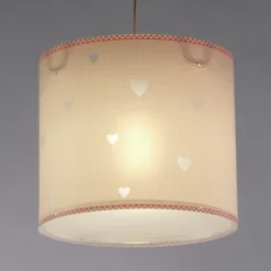 Lámpara colgante infantil SWEET DREAMS de Dalber, rosa