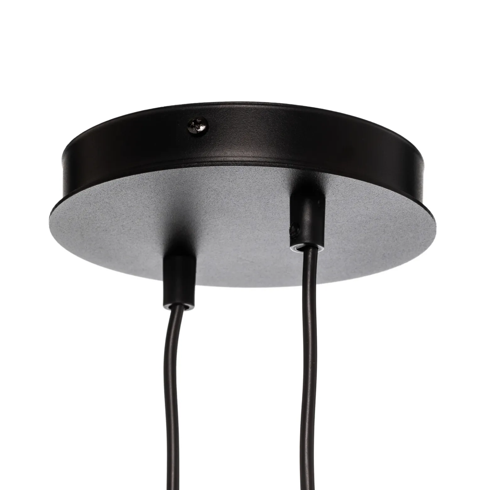 Lámpara colgante Jari pantalla de tela 4 luces larga, blanco-dorado
