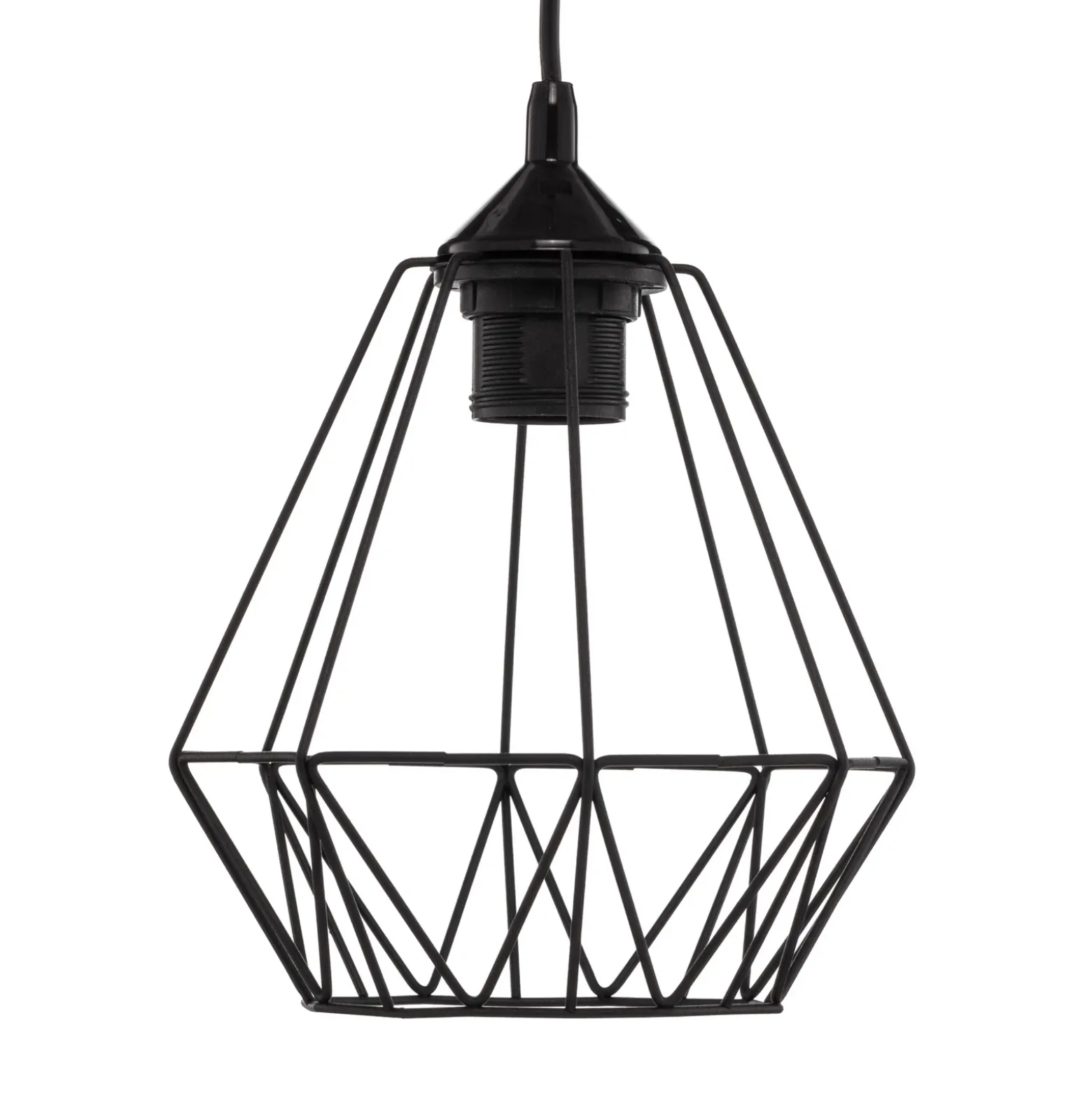 Lámpara colgante Jin, negro, 1 luz