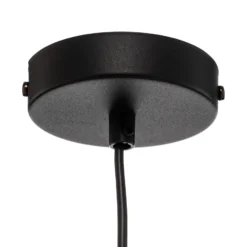 Lámpara colgante Jin, negro, 1 luz