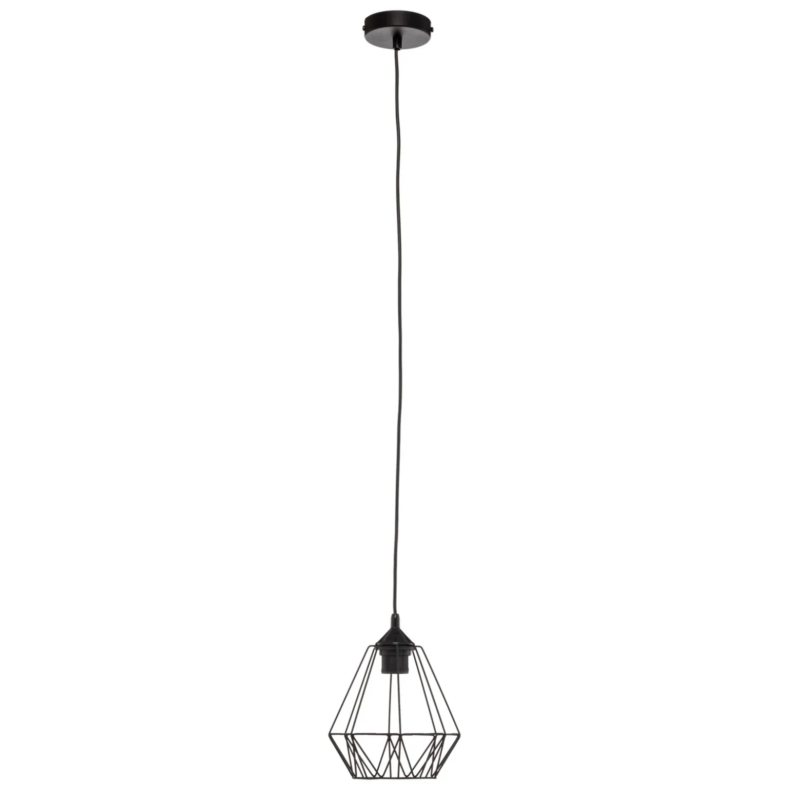 Lámpara colgante Jin, negro, 1 luz