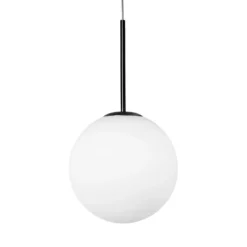 Lámpara colgante Jugen, negro, 1 luz