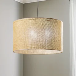 Lámpara colgante Juta, 1 luz Ø 50 cm