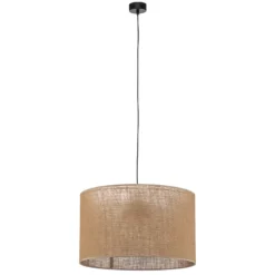 Lámpara colgante Juta, 1 luz Ø 50 cm