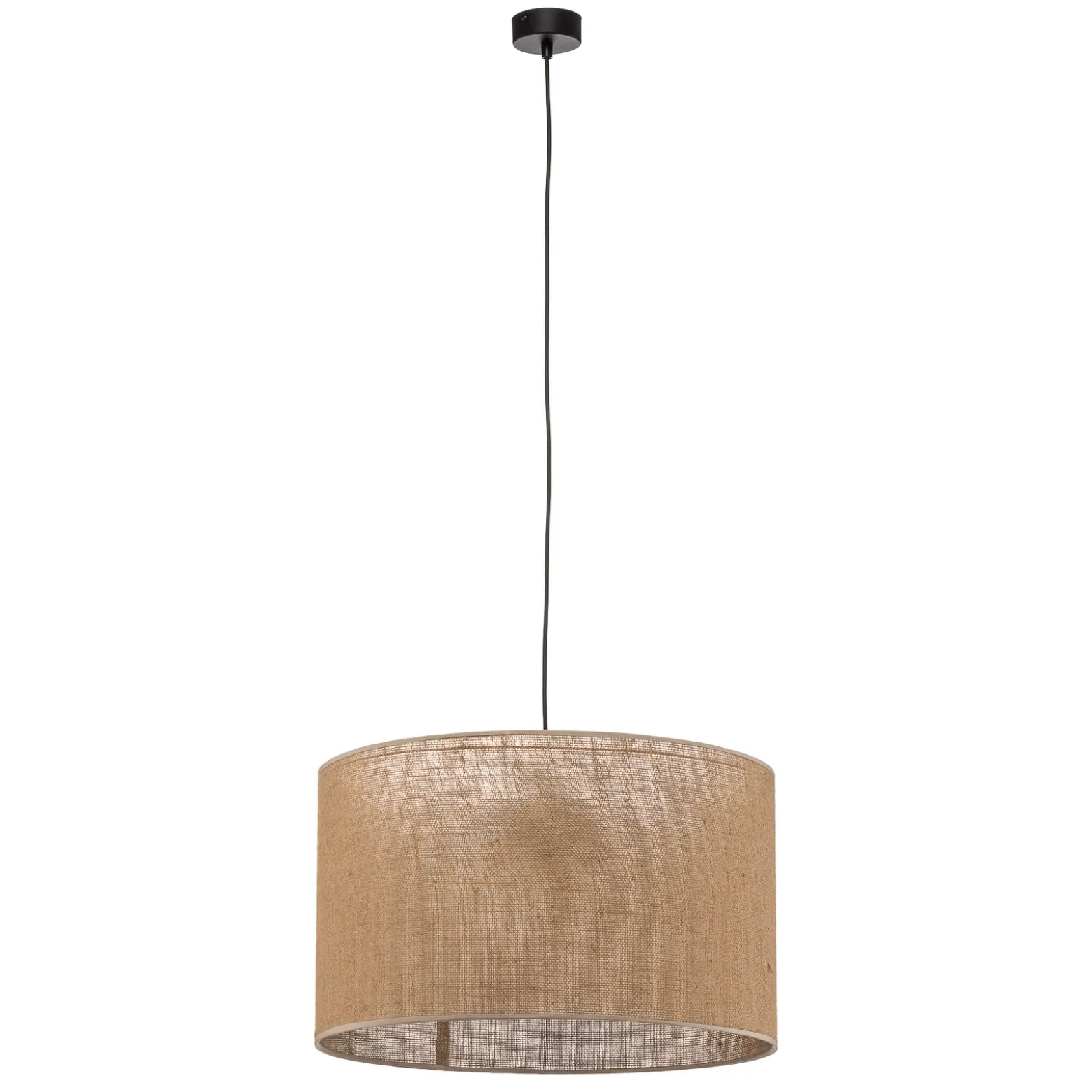 Lámpara colgante Juta, 1 luz Ø 50 cm