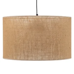 Lámpara colgante Juta, 1 luz Ø 50 cm