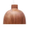 Lámpara colgante Kartell Bellissima, aspecto de madera