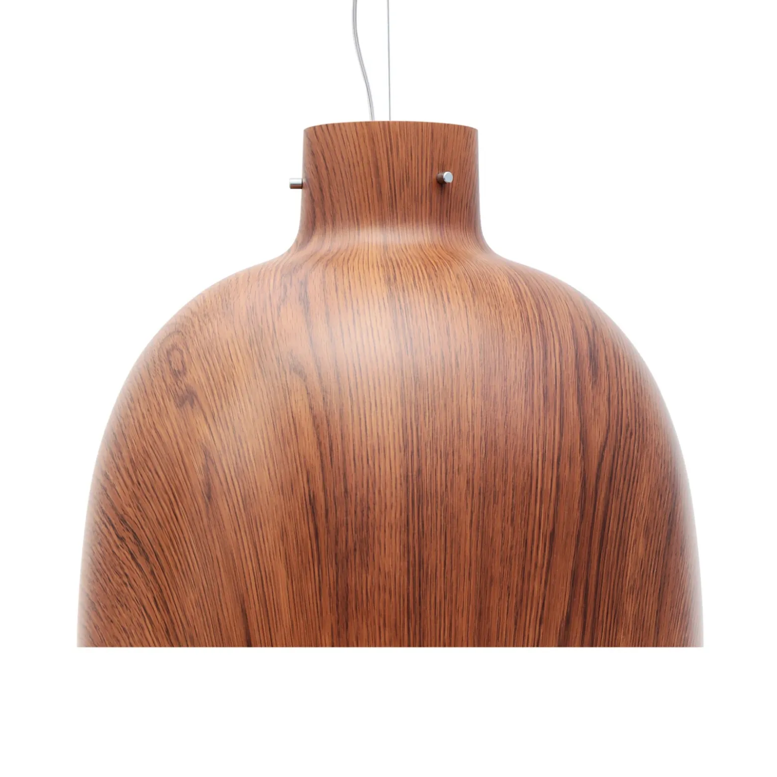 Lámpara colgante Kartell Bellissima, aspecto de madera