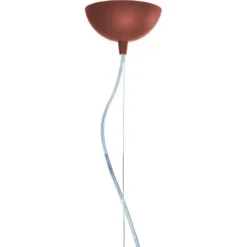 Lámpara colgante Kartell Kabuki, rojo burdeos, Ø 50 cm