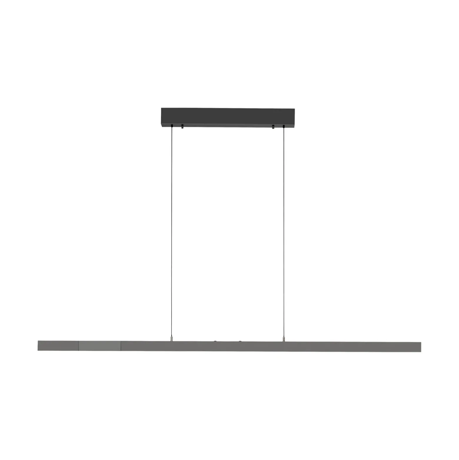 Lámpara colgante LED Adriana Comfort Lift de Paul Neuhaus, gris, CCT