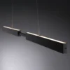 Lámpara colgante LED Aptare de Paulmann, negra, con sensor, atenuable