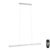 Lámpara colgante LED Aptare de Paulmann, aluminio, 2700 K, inteligente,