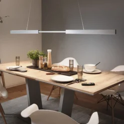 Lámpara colgante LED Aptare de Paulmann, aluminio, 2700 K, inteligente,