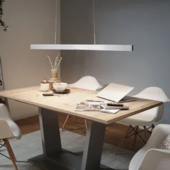 Lámpara colgante LED Aptare de Paulmann, aluminio, 2700 K, inteligente,