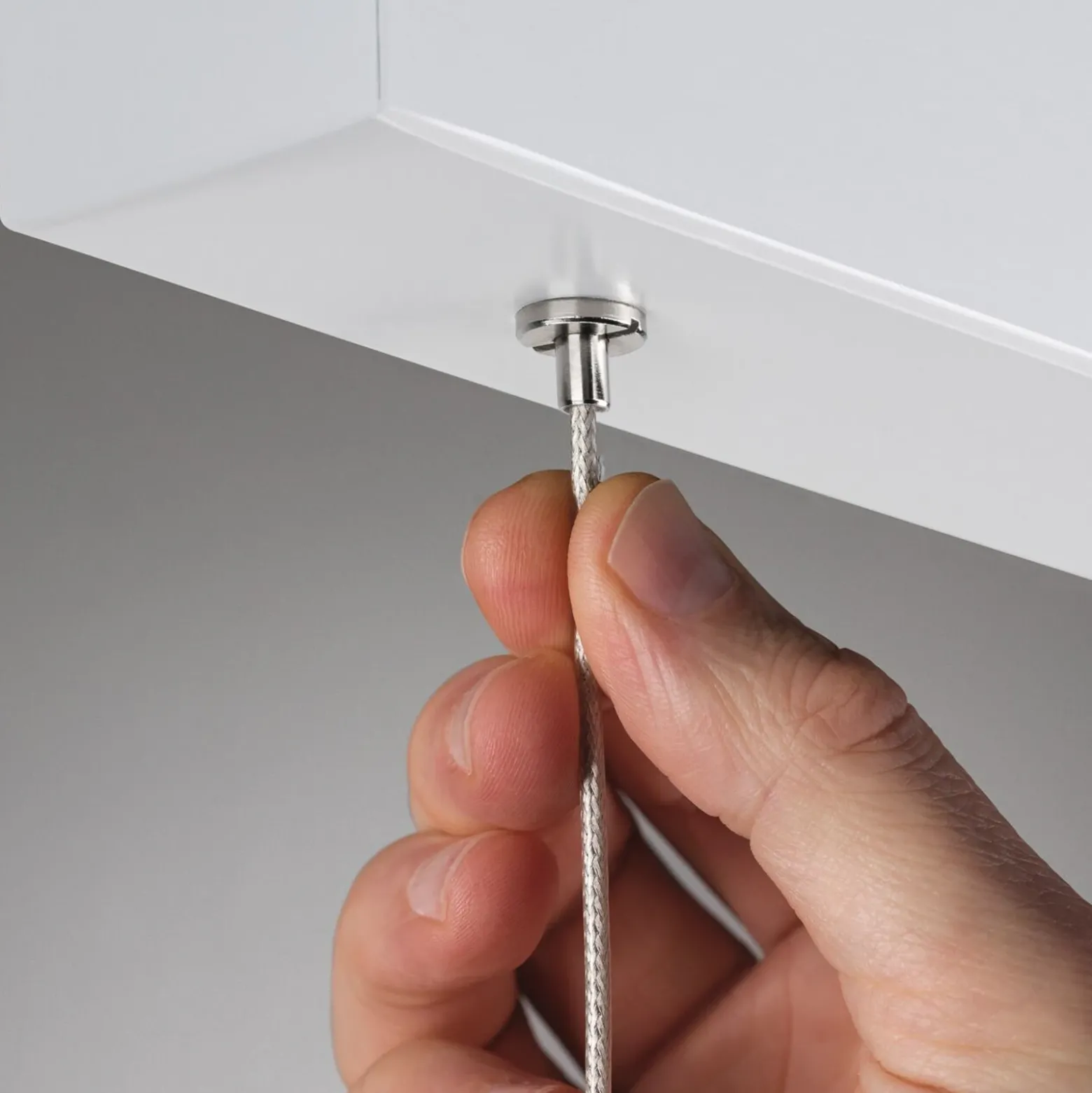 Lámpara colgante LED Aptare de Paulmann, blanca, 2700 K, inteligente, atenuable.