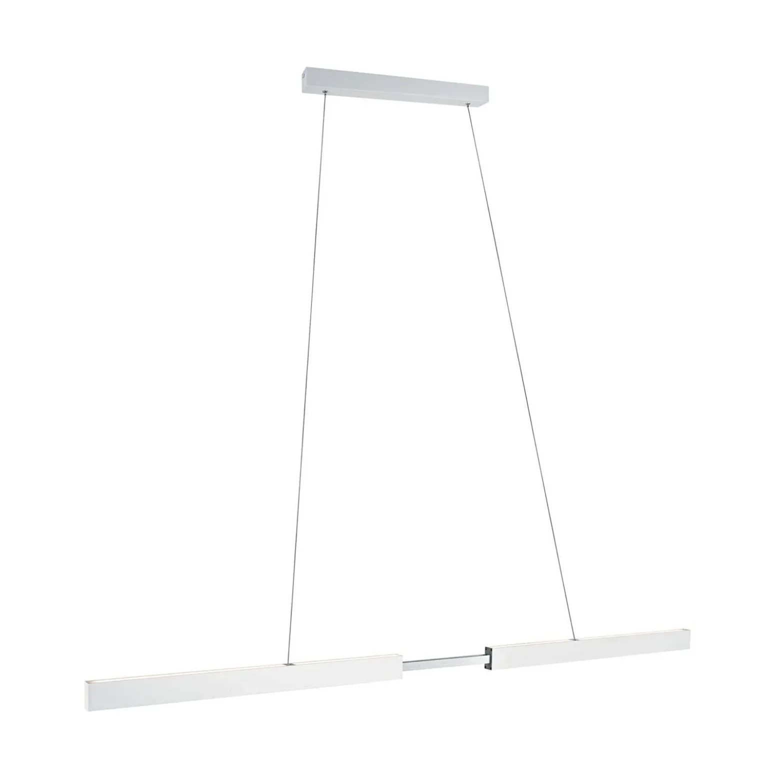 Lámpara colgante LED Aptare de Paulmann, blanca, 2700 K, inteligente, atenuable.