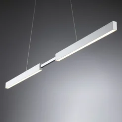 Lámpara colgante LED Aptare de Paulmann, blanca, 2700 K, inteligente, atenuable.