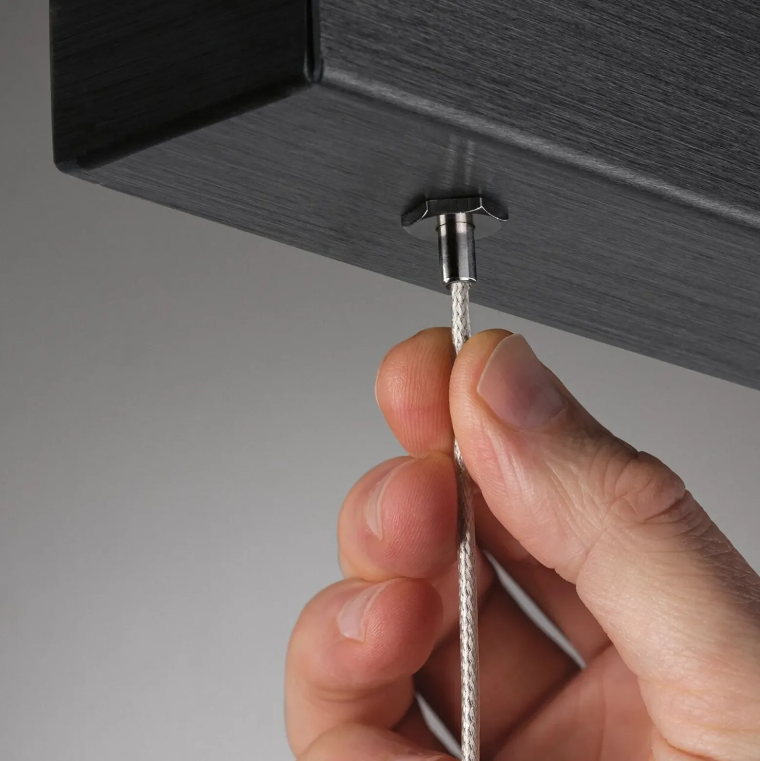 Lámpara colgante LED Aptare de Paulmann, negra, con sensor, atenuable