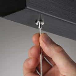 Lámpara colgante LED Aptare de Paulmann, negra, 2700 K, inteligente, atenuable.