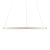 Lámpara colgante LED Arcchio Albiona, blanca, 1 anillo, Ø 80 cm