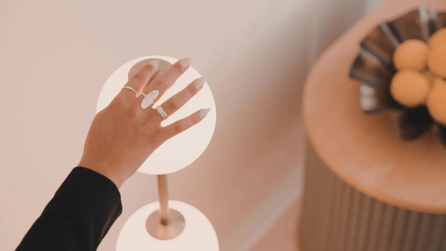 Lámpara colgante LED Audrey de UMAGE, color acero, 2 luces, Ø 12 cm