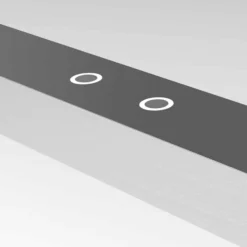 Lámpara colgante LED Bande, arriba/abajo, acero, 120 cm, CCT, atenuador