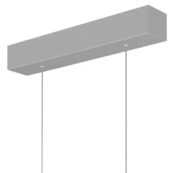 Lámpara colgante LED Bande, arriba/abajo, acero, 120 cm, CCT, atenuador