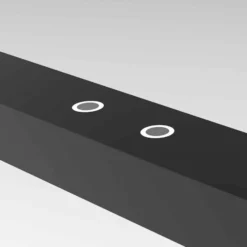 lámpara colgante LED Bande, 150 cm arriba/abajo, negro, CCT, atenuador