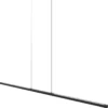 lámpara colgante LED Bande, 150 cm arriba/abajo, negro, CCT, atenuador