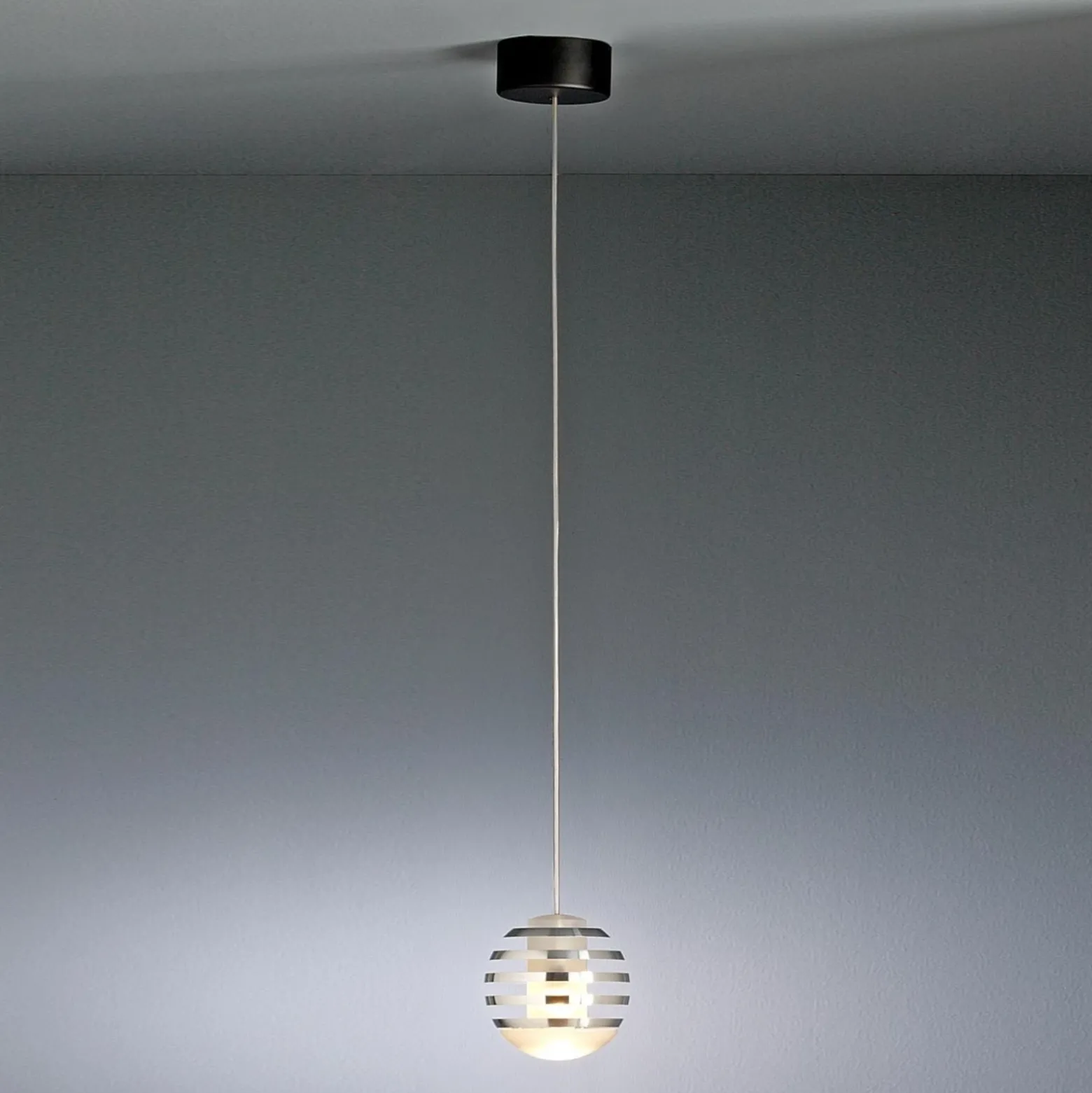 Lámpara colgante LED BULO aluminio
