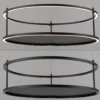 Lámpara colgante LED Conni de Paul Neuhaus, negra, Ø 50 cm
