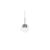 Lámpara colgante LED Dew de kdln, color cromado, 1 luz, Ø 11 cm