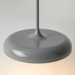 Lámpara colgante LED Gerhard de Maytoni, Ø 40 cm, gris, metal