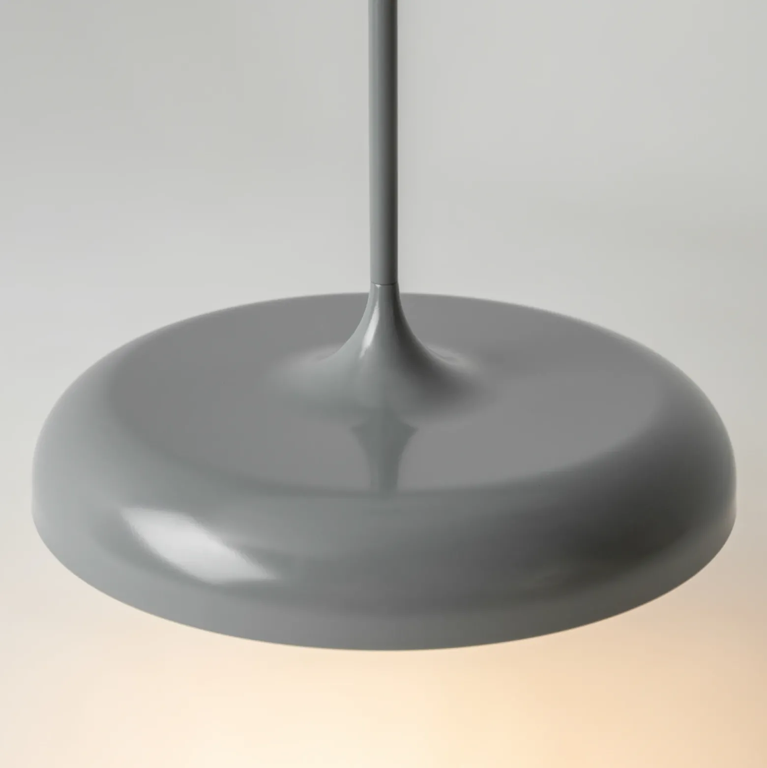 Lámpara colgante LED Gerhard de Maytoni, Ø 40 cm, gris, metal