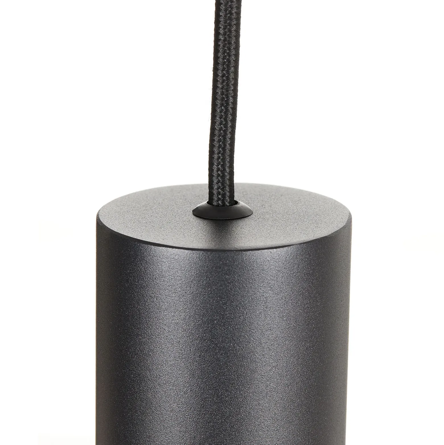 Lámpara colgante LED Ideal Lux Look, Ø 6 cm, negro, metal