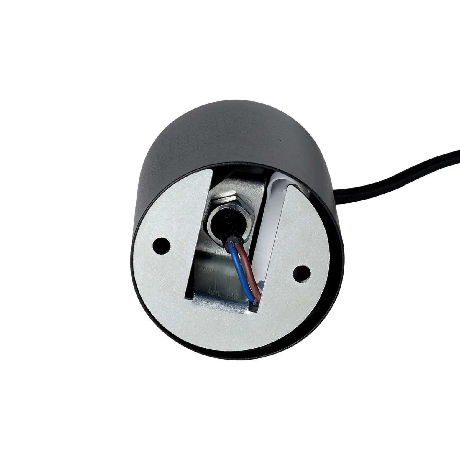 Lámpara colgante LED Ideal Lux Look, Ø 6 cm, negro, metal