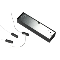 Lámpara colgante LED Ideal Lux Oracle Slim 90 x 90 cm negro 3000 K