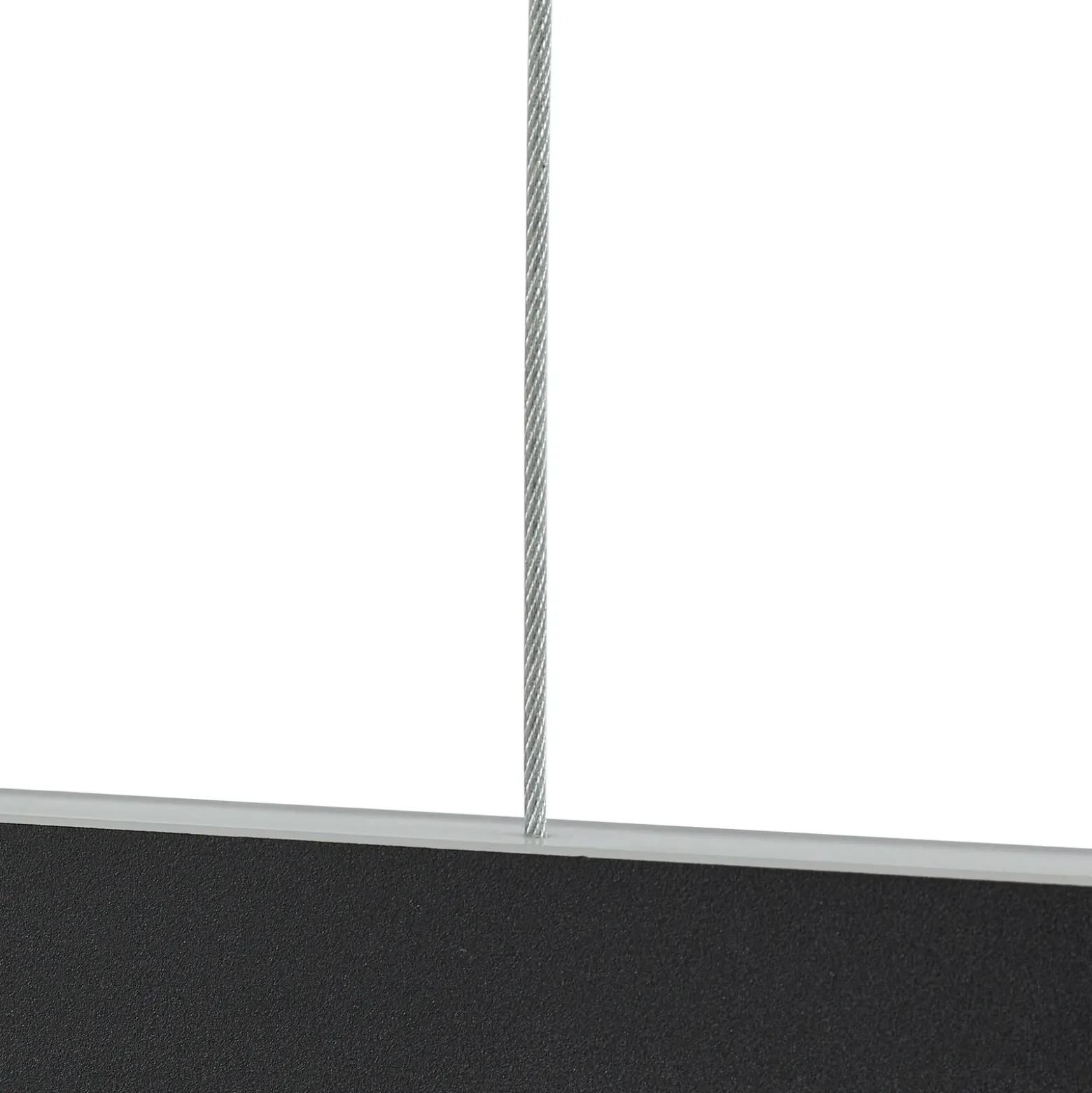 Lámpara colgante LED inteligente Lucande Mylosh, negra, CCT, Tuya