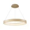 Lámpara colgante LED inteligente Niseko II, Ø 50 cm, color dorado, CCT
