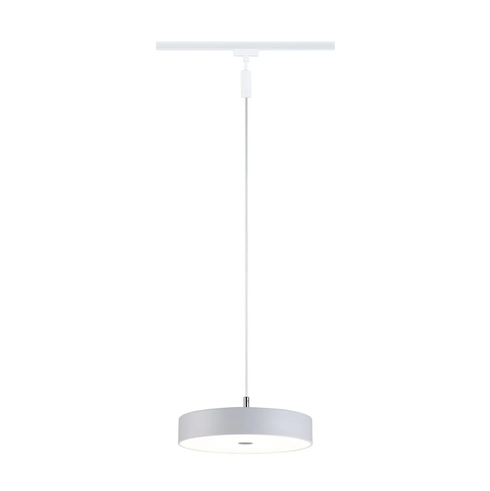 Lámpara colgante LED inteligente Paulmann URail Hildor, blanco señal, ZigBee