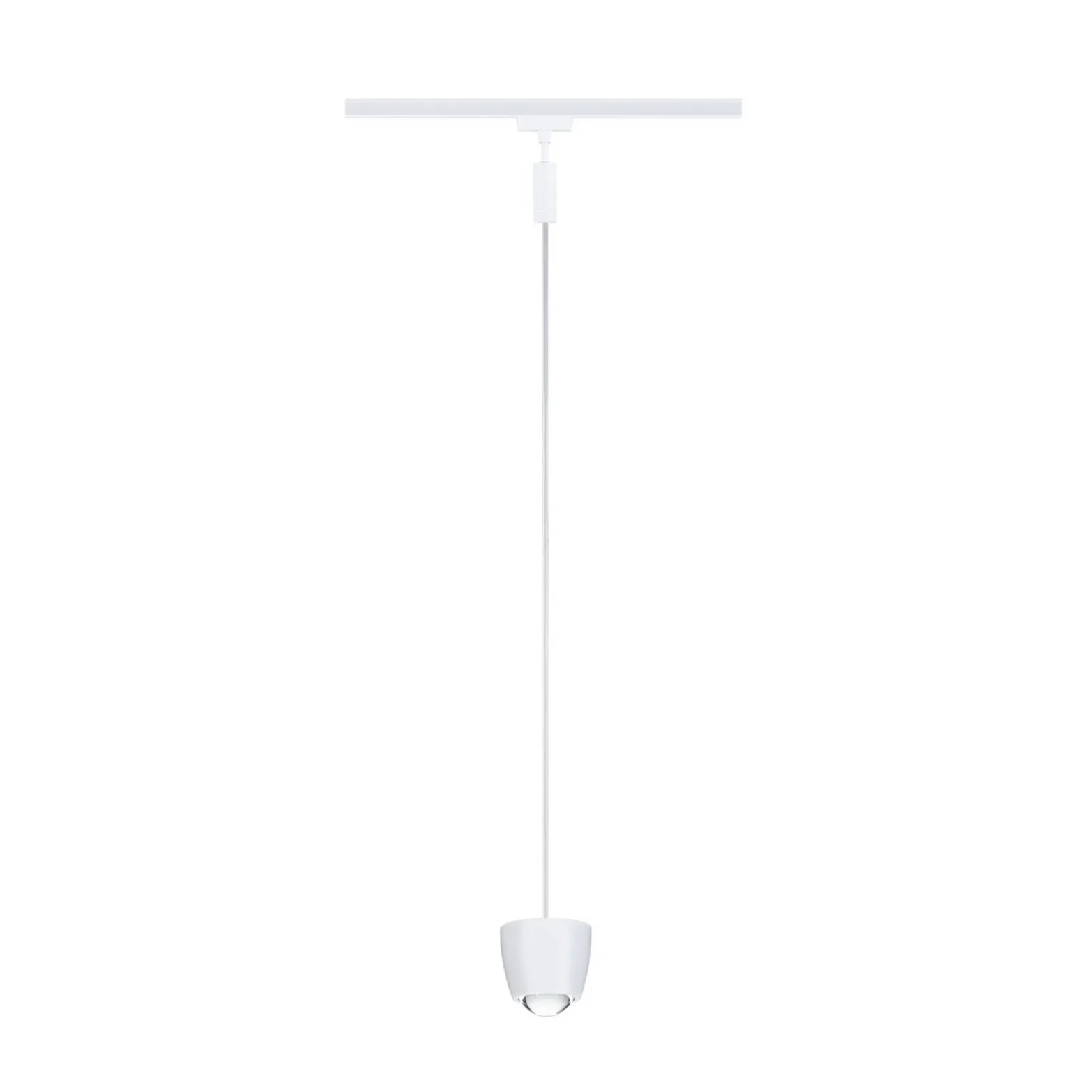 Lámpara colgante LED inteligente Paulmann URail Tyros, blanco señal, ZigBee