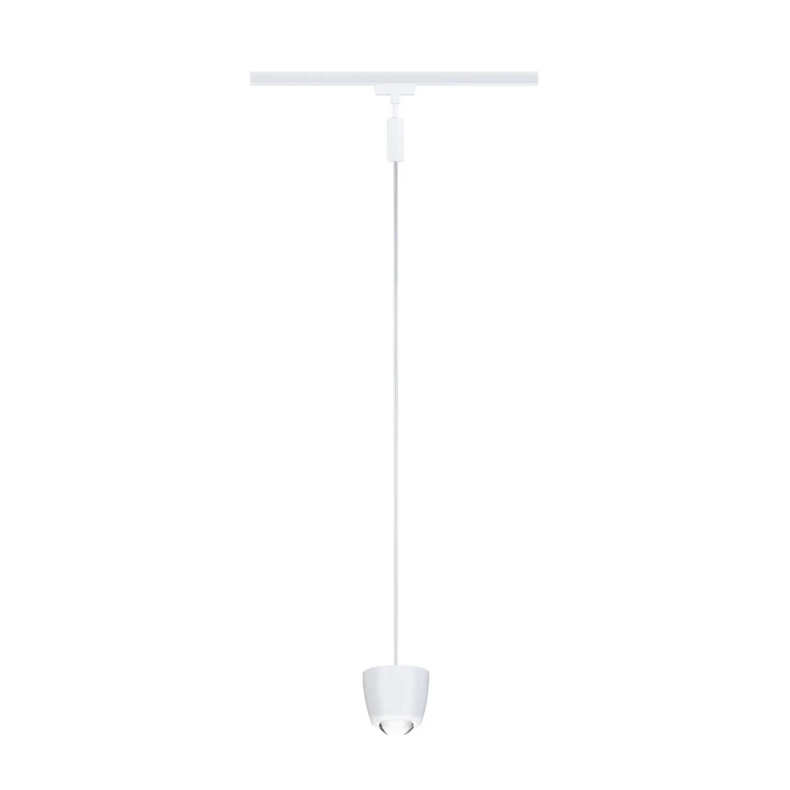 Lámpara colgante LED inteligente Paulmann URail Tyros, blanco señal, ZigBee