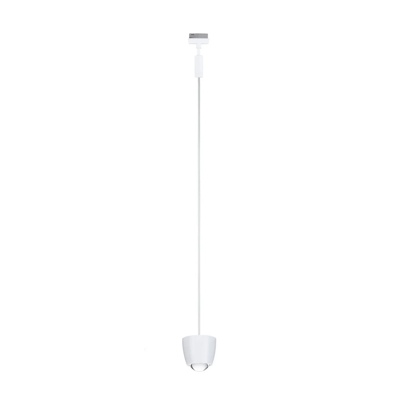 Lámpara colgante LED inteligente Paulmann URail Tyros, blanco señal, ZigBee