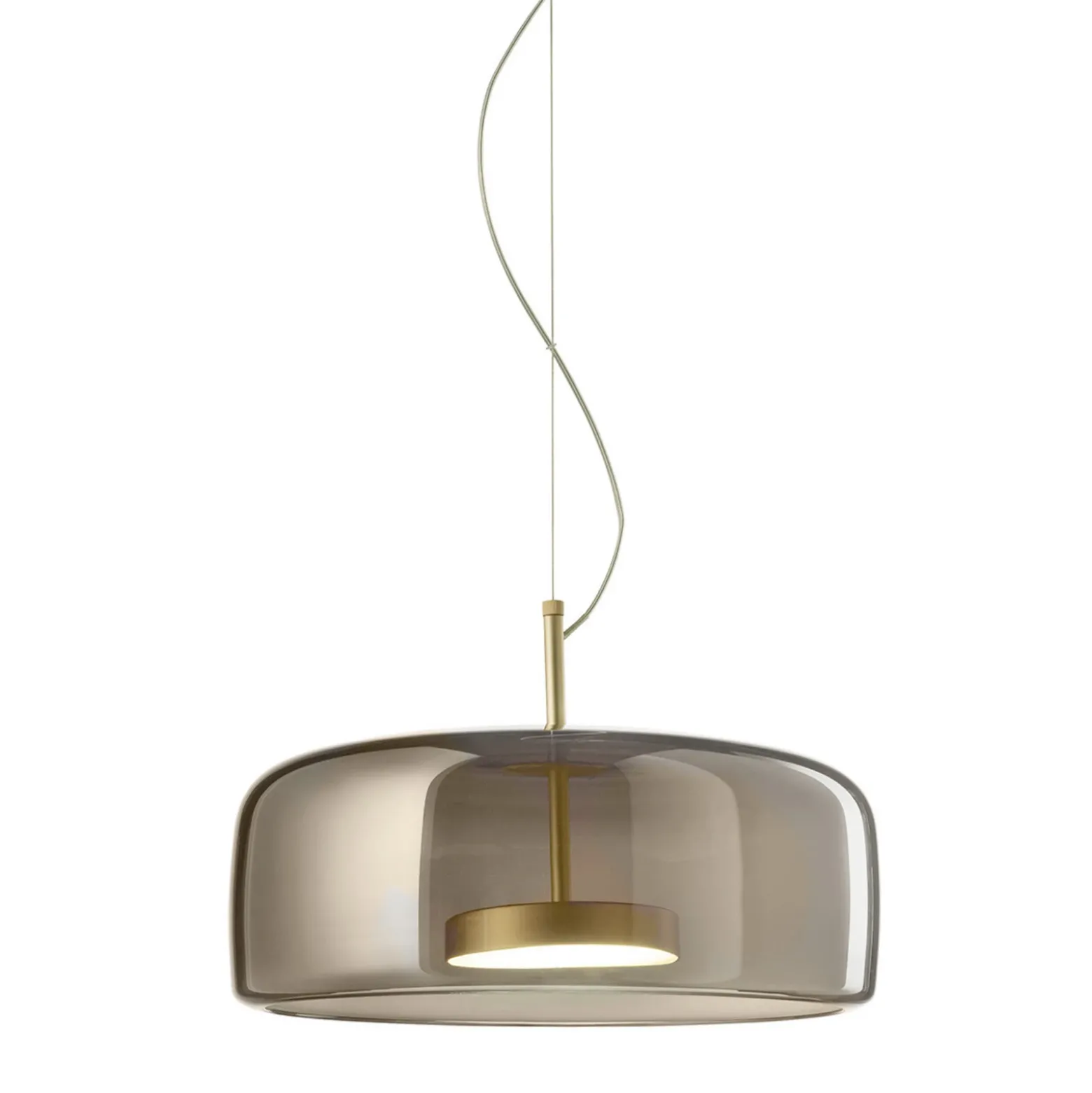 Lámpara colgante LED Jube SP 1 G, pantalla gris
