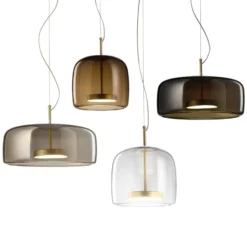 Lámpara colgante LED Jube SP 1 G, pantalla gris