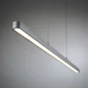 Lámpara colgante LED Lento de Paulmann, cromada, 100 cm, luz hacia