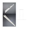 Lámpara colgante LED Lento de Paulmann, blanca, 100 cm, luz hacia arriba/abajo,