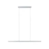Lámpara colgante LED Lento de Paulmann, cromada, 100 cm, luz hacia