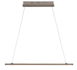 Lámpara colgante LED lineal Tymon, estrecha, extensible